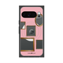 プレミアムスクエアケース with Pixelsnap［ Photo Frames - Pink ］