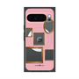 プレミアムスクエアケース with Pixelsnap［ Photo Frames - Pink ］