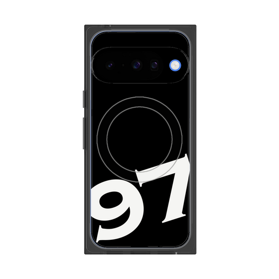 プレミアムスクエアケース with Pixelsnap［ No.97 - Black ］
