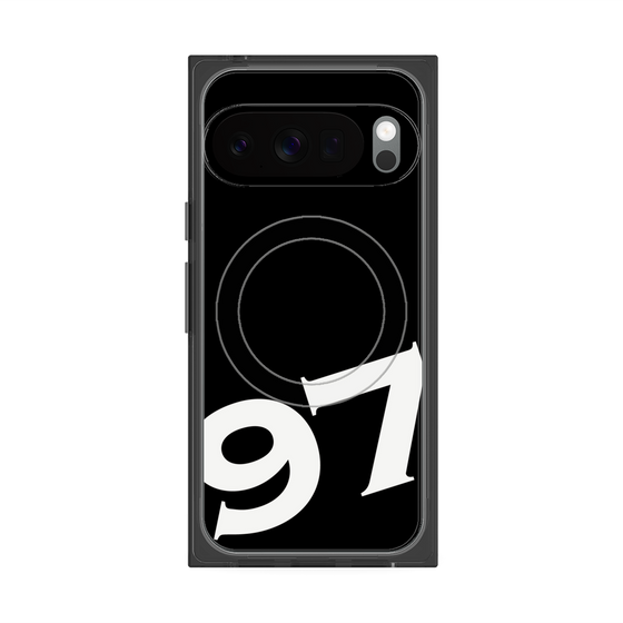 プレミアムスクエアケース with Pixelsnap［ No.97 - Black ］