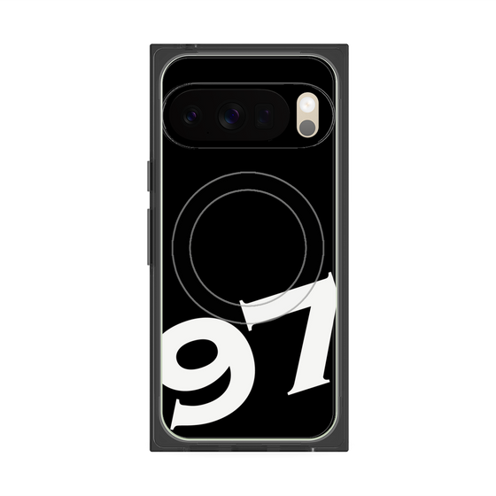 プレミアムスクエアケース with Pixelsnap［ No.97 - Black ］