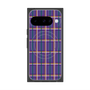 プレミアムスクエアケース with Pixelsnap［ Tartan Check - Purple ］