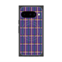 プレミアムスクエアケース with Pixelsnap［ Tartan Check - Purple ］