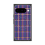 プレミアムスクエアケース with Pixelsnap［ Tartan Check - Purple ］