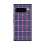プレミアムスクエアケース with Pixelsnap［ Tartan Check - Purple ］