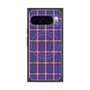 プレミアムスクエアケース with Pixelsnap［ Tartan Check - Purple ］