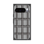 プレミアムスクエアケース with Pixelsnap［ Tartan Check - Gray ］
