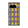 プレミアムスクエアケース with Pixelsnap［ Tartan Check - Yellow ］