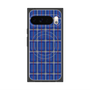プレミアムスクエアケース with Pixelsnap［ Tartan Check - Blue ］