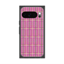 プレミアムスクエアケース with Pixelsnap［ Tartan Check - Pink ］