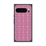 プレミアムスクエアケース with Pixelsnap［ Tartan Check - Pink ］