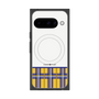 プレミアムスクエアケース with Pixelsnap［ CASEPLAY Tartan Check - Yellow ］