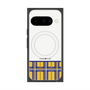 プレミアムスクエアケース with Pixelsnap［ CASEPLAY Tartan Check - Yellow ］