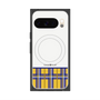 プレミアムスクエアケース with Pixelsnap［ CASEPLAY Tartan Check - Yellow ］