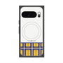 プレミアムスクエアケース with Pixelsnap［ CASEPLAY Tartan Check - Yellow ］
