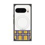 プレミアムスクエアケース with Pixelsnap［ CASEPLAY Tartan Check - Yellow ］