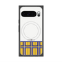 プレミアムスクエアケース with Pixelsnap［ CASEPLAY Tartan Check - Yellow ］