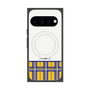 プレミアムスクエアケース with Pixelsnap［ CASEPLAY Tartan Check - Yellow ］