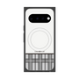 プレミアムスクエアケース with Pixelsnap［ CASEPLAY Tartan Check - Gray ］