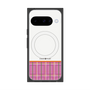 プレミアムスクエアケース with Pixelsnap［ CASEPLAY Tartan Check - Pink ］