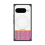 プレミアムスクエアケース with Pixelsnap［ CASEPLAY Tartan Check - Pink ］