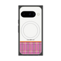 プレミアムスクエアケース with Pixelsnap［ CASEPLAY Tartan Check - Pink ］