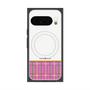 プレミアムスクエアケース with Pixelsnap［ CASEPLAY Tartan Check - Pink ］