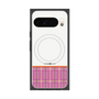 プレミアムスクエアケース with Pixelsnap［ CASEPLAY Tartan Check - Pink ］