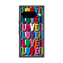 プレミアムスクエアケース with Pixelsnap［ LOVE!LOVE!LOVE! ］