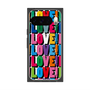 プレミアムスクエアケース with Pixelsnap［ LOVE!LOVE!LOVE! ］