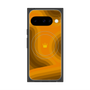 プレミアムスクエアケース with Pixelsnap［ CASEPLAY Winding Pattern - Orange ］