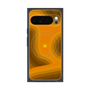 プレミアムスクエアケース with Pixelsnap［ CASEPLAY Winding Pattern - Orange ］