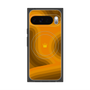 プレミアムスクエアケース with Pixelsnap［ CASEPLAY Winding Pattern - Orange ］