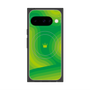 プレミアムスクエアケース with Pixelsnap［ CASEPLAY Winding Pattern - Green ］