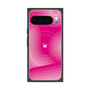 プレミアムスクエアケース with Pixelsnap［ CASEPLAY Winding Pattern - Pink ］
