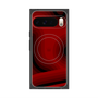 プレミアムスクエアケース with Pixelsnap［ CASEPLAY Winding Pattern - Red ］