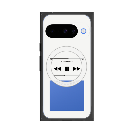 プレミアムスクエアケース with Pixelsnap［ Music Player ］