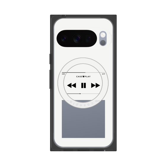 プレミアムスクエアケース with Pixelsnap［ Music Player ］