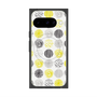 プレミアムスクエアケース with Pixelsnap［ Nordic Circle - Yellow ］