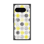 プレミアムスクエアケース with Pixelsnap［ Nordic Circle - Yellow ］