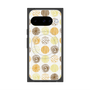 プレミアムスクエアケース with Pixelsnap［ Nordic Circle - Orange ］