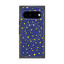 プレミアムスクエアケース with Pixelsnap［ Drawing Dot - Navy ］