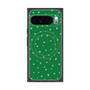 プレミアムスクエアケース with Pixelsnap［ Drawing Dot - Green ］