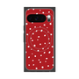 プレミアムスクエアケース with Pixelsnap［ Drawing Dot - Red ］