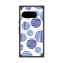 プレミアムスクエアケース with Pixelsnap［ Nordic Dot - Blue ］