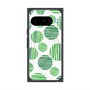 プレミアムスクエアケース with Pixelsnap［ Nordic Dot - Green ］
