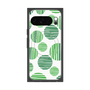 プレミアムスクエアケース with Pixelsnap［ Nordic Dot - Green ］