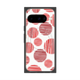 プレミアムスクエアケース with Pixelsnap［ Nordic Dot - Red ］