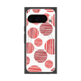 プレミアムスクエアケース with Pixelsnap［ Nordic Dot - Red ］