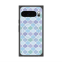 プレミアムスクエアケース with Pixelsnap［ Moroccan1 color - Blue ］